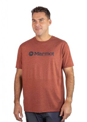 Imagen 1 del producto Polera Marmot Hombre Logo Tee Naranjo
