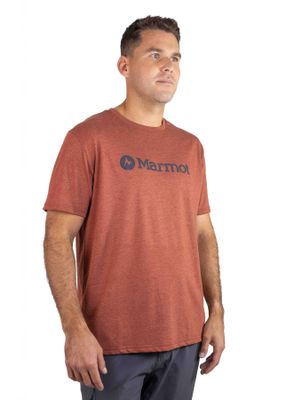 Imagen 2 del producto Polera Marmot Hombre Logo Tee Naranjo