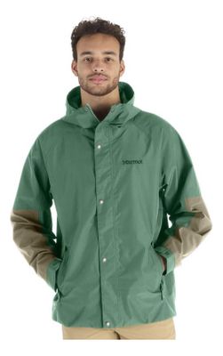 Chaqueta Marmot Hombre Impermeable Cascade Verde