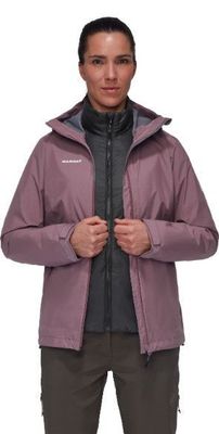 Chaqueta Mammut Mujer Alto Light 3 In 1 Hs Hooded Morado