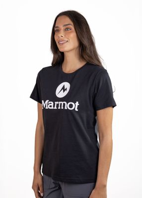 Imagen 2 del producto Polera Marmot Mujer Circle Logo Tee Negro