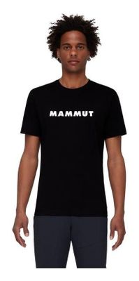 Polera Mammut Hombre Core T-shirt Logo MM0001 Negro