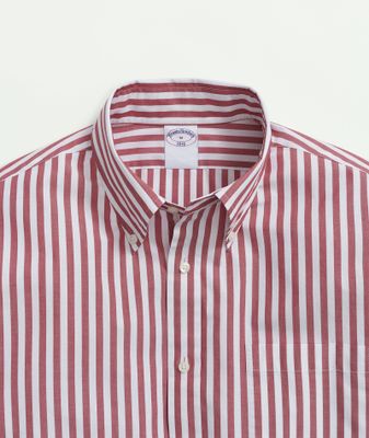 Imagen 2 del producto Camisa Brooks Brothers Hombre Ni Frdy Poplin Butcher Stripe Reg Rojo