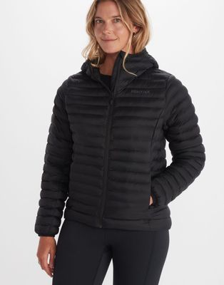 Chaqueta Marmot Mujer W Echo Featherless Hoody Negro