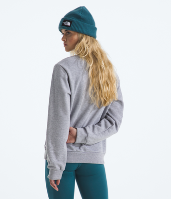 Imagen 2 del producto Poleron Evo Simple Dome Crew Mujer Gris