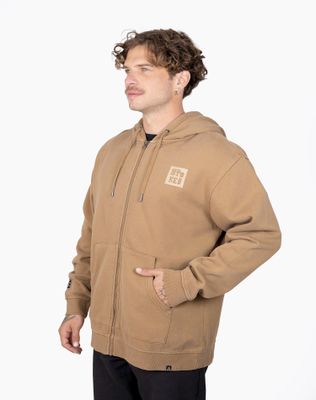 Imagen 2 del producto Poleron Stoked Hombre Slab Café