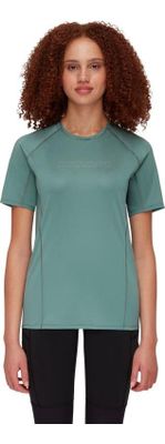 Primera Mammut Mujer Capa Selun Fl T-shirt Logo Verde