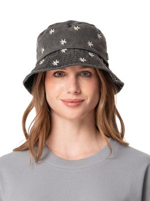 Bucket Stoked Unisex Flowers Gris