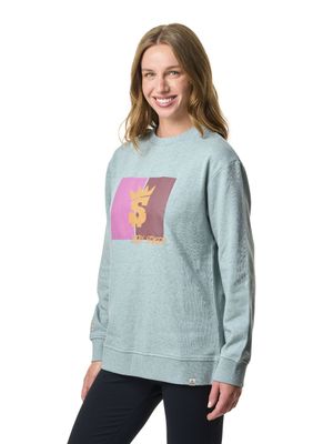 Imagen 2 del producto Polerón Stoked Mujer Coral Gris