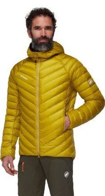 Chaqueta Mammut Hombre Pluma Broad Peak In Hooded Amarillo