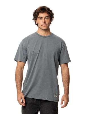 Polera Kivül Hombre Parche Gris