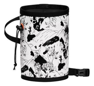 Magnesera Mammut Unisex Gym Print Chalk Blanco