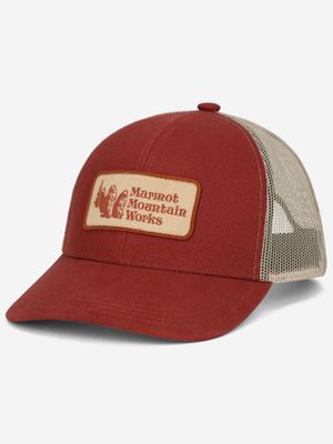 Jockey Marmot Unisex Retro Trucker Rojo