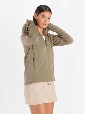 Imagen 1 del producto Polar Marmot Mujer Leconte Fleece Hoody Café