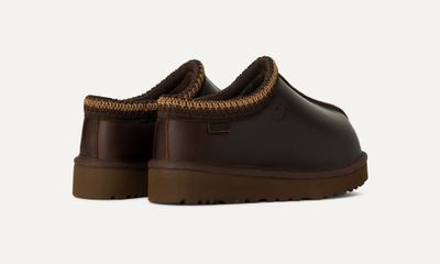 Imagen 2 del producto Pantufla Hombre UGG Tasman Lthr Regen Café