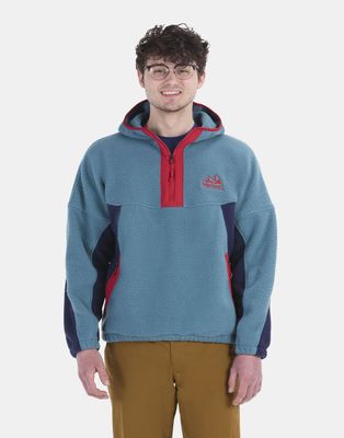 Polar Marmot Hombre Super Aros Fleece Hoody Azul