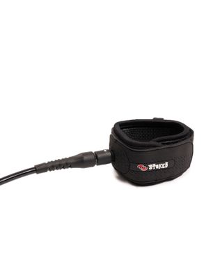 Leash Stoked Unisex 7ft 7mm Pacifico Surf Negro