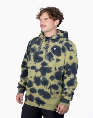 Imagen 2 del producto Poleron Stoked Hombre Tie Dye Verde