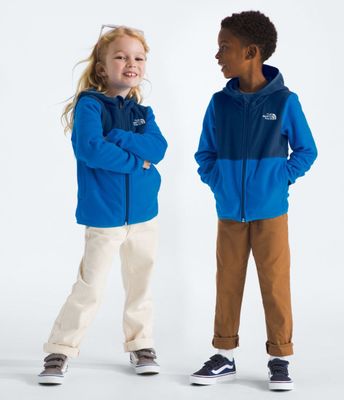 Polar The North Face Niñas y Niños Glacier Hoodie Celeste