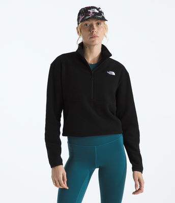 Imagen 1 del producto Polar Glacier Fleece 1/2 Zip Short Jacket Mujer Negro