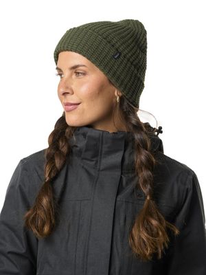 Imagen 2 del producto Gorro Kivul Unisex Beanie Waffle Verde con Beige