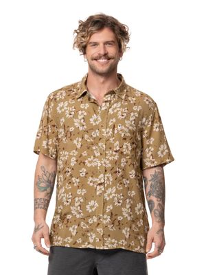 Camisa Stoked Hombre Hooks Verde
