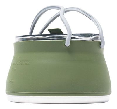Olla Andesgear Unisex Plegable De Silicona 1l Verde