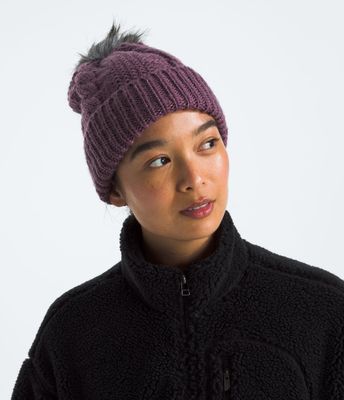 Imagen 2 del producto Gorro Oh Mega Fur Pom Mujer Violeta