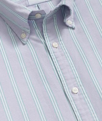 Imagen 2 del producto Camisa Brooks Brothers Hombre Ni Frdy Oxf Fall Stripe Reg Morado