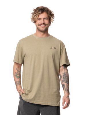 Polera Stoked Hombre Smile Verde