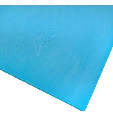 Piso De Baño Antideslizante Microcontrol 53x53cm Celeste Dvp