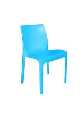 Imagen 2 del producto Silla Dvp Silla Plástica Celeste Resistente Con Filtro Uv Dv