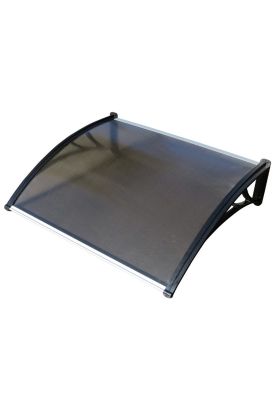 ALERO POLICARBONATO CURVO BRONCE DE 1,0x1,05 MTS