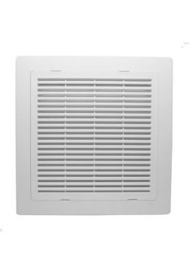 Imagen 1 del producto Celosía Ventilación PVC Nova Clip 30x30 cm Blanco 10un DVP