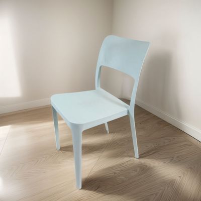 Silla Plástica Minimal Cian Dvp