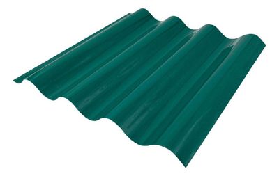 Polionda Acanalado Gris Verde Mate 0,7x0,81x3,66m