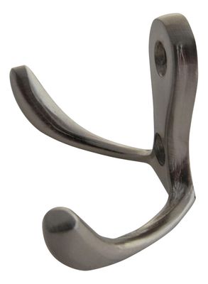 Imagen 2 del producto Gancho Para Colgar 2 Puntas Mini Niquel 25 Un Dvp