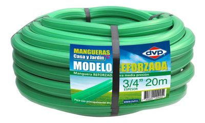 Manguera Pvc Reforzada 20mts 3/4 Pulgadas Dvp