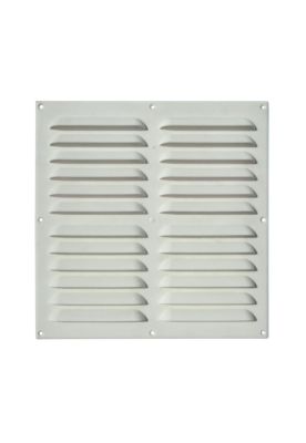 Imagen 2 del producto Celosía Ventilación Pvc Plana 30x30 Cm Blanco 1un Dvp