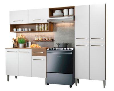 Kit cocina 9 puertas 1 cajón Emilly light