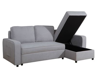 Esquinero baúl Barajas gris