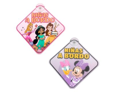 Señalética Niñas a Bordo surtido