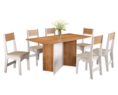 Juego comedor 6 personas Dani