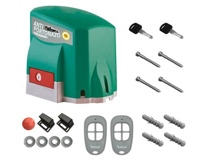 Kit motor portón corredera Speed 700 kg verde Veloti