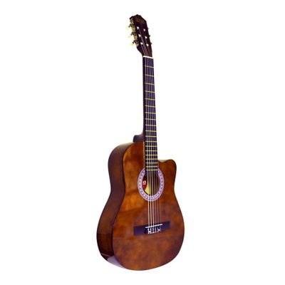 Imagen 2 del producto GUITARRA CUTAWAY 39"" CUERDA NYLON CAFÉ MOD.SCG-030DB SCORPION