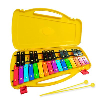 METALOFONO 27 NOTAS DE COLORES CAJA PLÁSTICA RMX