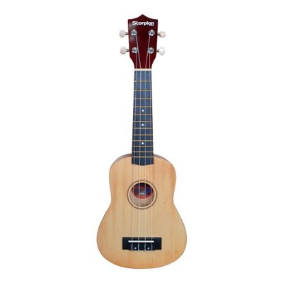 Imagen 2 del producto KIT UKELELE SOPRANO NATURAL MOD.SCKUK-30S SCORPION