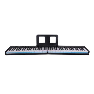 PIANO DIGITAL PORTATIL PLEGABLE 88 NOTAS NEGRO COXX FOLD