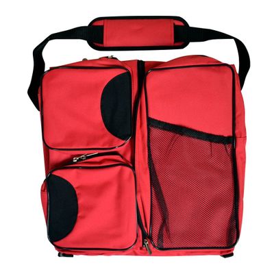 BOLSO CUNA PLEGABLE COLOR ROJO MOD.BCJ-22/RD
