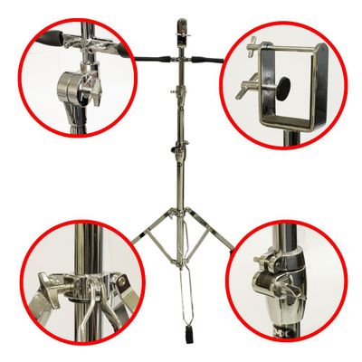 Imagen 2 del producto ATRIL PARA BONGO PLATINA DOBLE MOD ATB 90 RMX